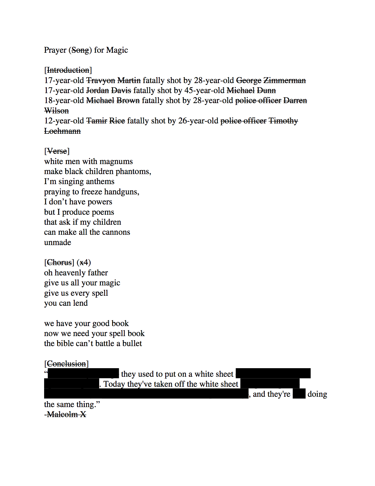 Prayer (Song) for Magic original draft pic.jpg